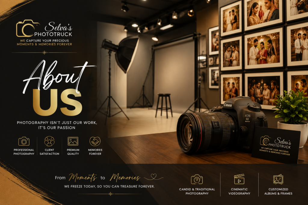 Wedding Photography in Ariyalur | About Selva's Phototruck