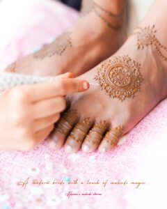 Portfolio Bride and friends mehendi celebration